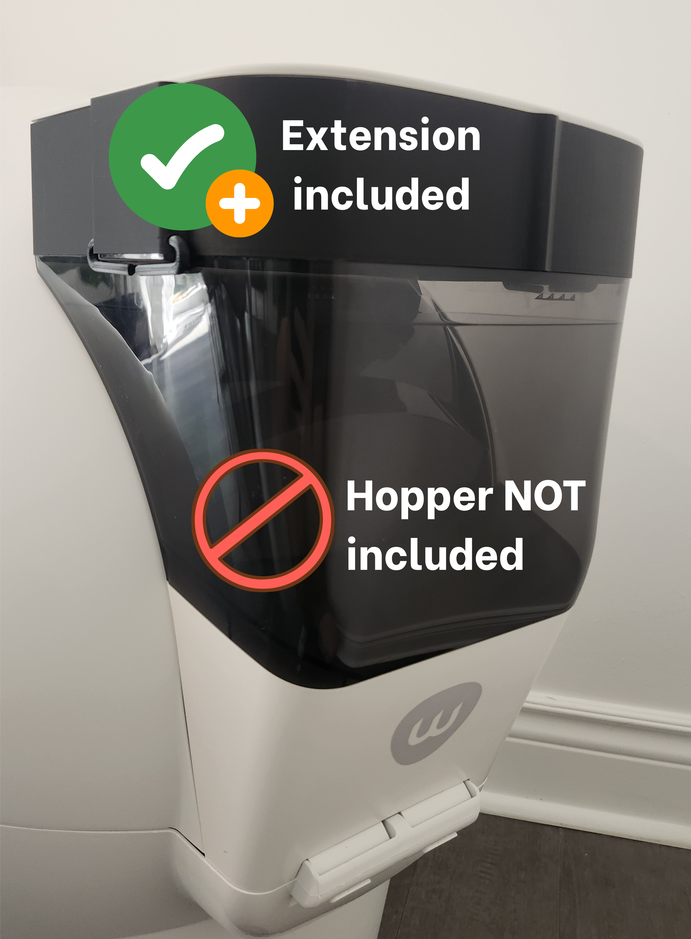 Litter Robot 4 Hopper Capacity Extension Attachment